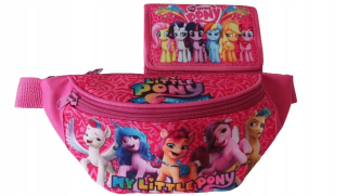 Kabelka do pása MY LITTLE PONY + peňaženka Ako darček